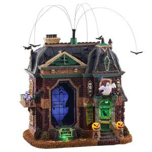 Lemax Spooky Town Black Raven Manor #05605